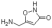 结构式 CAS# 2763-96-4, 5-氨基甲基异恶唑-3-酮