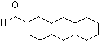 Pentadecanal molecular structure (CAS 2765-11-9)