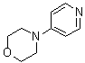 structure of CAS# 2767-91-1, 4-(4-Pyridinyl)morpholine;4-(4-Morpholinyl)pyridine; 4-Morpholinopyridine; N-(4-Pyridinyl)morpholine