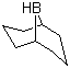 9-硼双环[3.3.1]壬烷分子结构 (CAS 280-64-8)