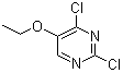结构式 CAS# 280582-25-4, 2,4-二氯-5-乙氧基嘧啶