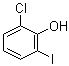 structure of CAS# 28177-52-8, 2-Chloro-6-iodophenol