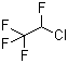 结构式 CAS# 2837-89-0, 1,1,1,2-四氟-2-氯乙烷