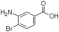 结构式 CAS# 2840-29-1, 3-氨基-4-溴苯甲酸