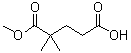 5-Methoxy-4,4-dimethyl-5-oxovaleric acid molecular structure (CAS 2840-71-3)