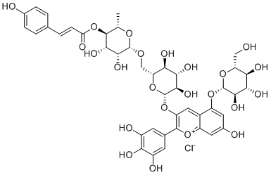 结构式 CAS# 28463-30-1, 堇菜苷