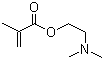 structure of CAS# 2867-47-2, 2-(Dimethylamino)ethyl methacrylate;Methacrylic acid 2-(dimethylamino)ethyl ester; DMAEMA