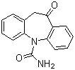 structure of CAS# 28721-07-5, Oxcarbazepine;10,11-Dihydro-10-oxo-5H-dibenz[b,f]azepine-5-carboxamide