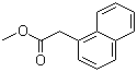 结构式 CAS# 2876-78-0, 1-萘乙酸甲酯; alpha-萘乙酸甲酯