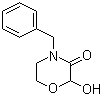 structure of CAS# 287930-73-8, 4-Benzyl-2-hydroxymorpholin-3-one