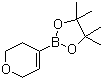 结构式 CAS# 287944-16-5, 3,6-二氢-2H-吡喃-4-硼酸频哪醇酯
