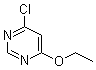 结构式 CAS# 28824-78-4, 4-氯-6-乙氧基嘧啶