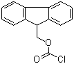 结构式 CAS# 28920-43-6, 氯甲酸-9-芴基甲酯; 9-芴甲氧羰酰氯