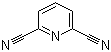 结构式 CAS# 2893-33-6, 2,6-吡啶二甲腈; 2,6-二氰基吡啶