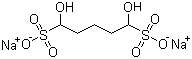 结构式 CAS# 28959-35-5, 1,5-二羟基戊烷-1,5-二磺酸二钠