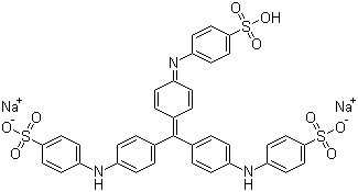 结构式 CAS# 28983-56-4, 酸性蓝 93; 甲基蓝