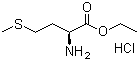 structure of CAS# 2899-36-7, Ethyl L-methionate hydrochloride;L-Methionine ethyl ester hydrochloride; Ethyl 2-amino-4-(methylthio)butanoate hydrochloride