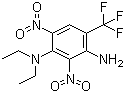 structure of CAS# 29091-05-2, Dinitramine;3-Diethylamino-2,4-dinitro-6-trifluoromethylaniline