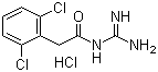 结构式 CAS# 29110-48-3, 盐酸胍法辛