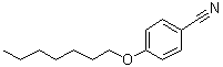 结构式 CAS# 29147-88-4, 4-(庚氧基)苯甲腈