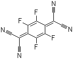 结构式 CAS# 29261-33-4, 2,3,5,6-四氟-7,7',8,8'-四氰二甲基对苯醌; TCNQF4
