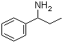 结构式 CAS# 2941-20-0, 1-苯基丙-1-胺; alpha-乙基苄胺
