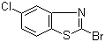 结构式 CAS# 2941-56-2, 2-溴-5-氯苯并噻唑