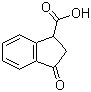 结构式 CAS# 29427-69-8, 3-羰基-1-茚酸