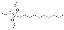 Decyltriethoxysilane molecular structure (CAS 2943-73-9)