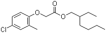 structure of CAS# 29450-45-1, (4-Chloro-2-methylphenoxy)acetic acid 2-ethylhexyl ester;MCPA 2-ethylhexyl ester