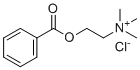 Benzoylcholine chloride molecular structure (CAS 2964-09-2)
