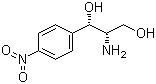 结构式 CAS# 2964-48-9, (1S,2S)-2-氨基-1-(4-硝基苯基)丙烷-1,3-二醇