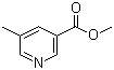 structure of CAS# 29681-45-6, Methyl 5-methylnicotinate;Methyl 5-methylpyridine-3-carboxylate