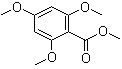 结构式 CAS# 29723-28-2, 2,4,6-三甲氧基苯甲酸甲酯