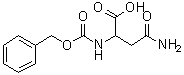 结构式 CAS# 29880-22-6, N-苄氧羰基-DL-天冬氨酰胺