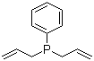 structure of CAS# 29949-75-5, Diallylphenylphosphine;Phenyldi-2-propen-1-ylphosphine