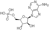 结构式 CAS# 29984-33-6, 阿糖腺苷单磷酸; 单磷酸阿糖腺苷