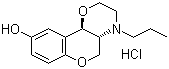 结构式 CAS# 300576-59-4, (+)-PD 128907 盐酸盐; (4aR,10aR)-1-丙基-2,3,10,10a-四氢-1H,4aH-4,9-二氧杂-1-氮杂菲-6-醇盐酸盐