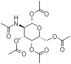 structure of CAS# 3006-60-8, 2-(Acetylamino)-2-deoxy-beta-D-galactopyranose 1,3,4,6-tetraacetate;beta-D-2-Acetamido-2-deoxy-galactopyranose 1,3,4,6-tetraacetate