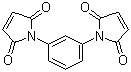 structure of CAS# 3006-93-7, N,N'-1,3-Phenylene bismaleimide;N,N'-m-Phenylenedimaleimide