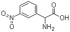 structure of CAS# 30077-08-8, alpha-Amino-3-nitrobenzeneacetic acid;3-Nitrophenylglycine; DL-m-Nitrophenylglycine; m-Nitro-DL-phenylglycine