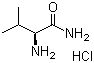 structure of CAS# 3014-80-0, L-Valinamide hydrochloride