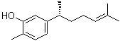 结构式 CAS# 30199-26-9, (R)-5-(1,5-二甲基-4-己烯基)-邻甲酚