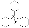 结构式 CAS# 3023-92-5, 三环己基溴化锡