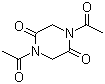 structure of CAS# 3027-05-2, N,N'-Diacetylglycine anhydride