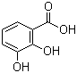 结构式 CAS# 303-38-8, 2,3-二羟基苯甲酸