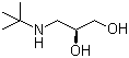 结构式 CAS# 30315-46-9, S-(-)-3-叔丁胺基-1,2-丙二醇