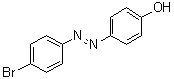 结构式 CAS# 3035-94-7, 4-溴-4'-羟基偶氮苯