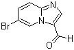 结构式 CAS# 30384-96-4, 6-溴咪唑并[1,2-a]吡啶-3-甲醛