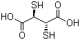 structure of CAS# 304-55-2, Succimer;meso-2,3-Dimercaptosuccinic acid; DMSA